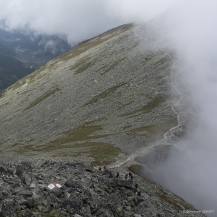 Hautes-Tatras, frontière polono-slovaque ... ou vice-versa 